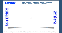 Desktop Screenshot of fencobankequipment.com